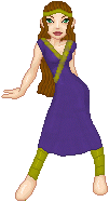 She's an anonymous priestess, but I rather like her robe.