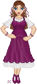 A traditional Rhydian dancing/festival outfit. I think she's mad at her boyfriend