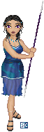 Just something I experimented with when working on Ritha's early morning look.