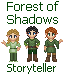 A holiday gift for Forest of Shadows storytellers. (I made the sprites specifically for this, though they are available for adoption separately.)