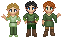 Elarra, Jack, and Arvana