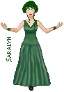 She's a sorceress.  Of course she can put her hair up like that.