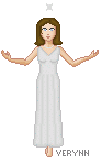My second doll.  I think the style works for a very young Verynn Tyrell, long before she becomes Master Magician.