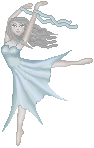 Vinch� is a wind elemental, so she is allowed to defy gravity.