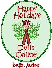 A Christmas gift from Judee to Dolls Online (Her own base.)