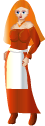 I described the character, and Numbers made me her own interpretation of Kessane.