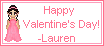 From Lauren (MEDA)