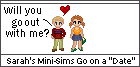 My Sims game wouldn't work... so Sarah made me one.  Hard to say, but I think she might be making fun of me. (More properly belongs in the Christmas section.)