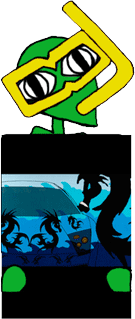 Dragon Car With Water Theme