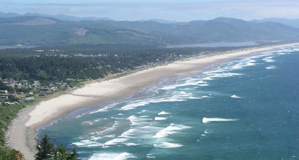 Beautiful Manzanita coastline.