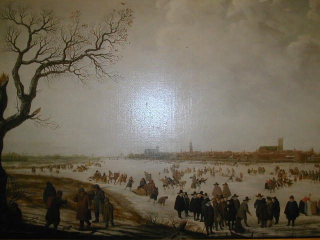 A winter of Kampen in the 17th century