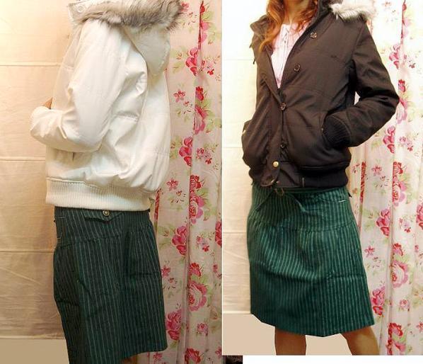 Suede-liked Skirt