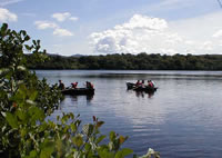 IDEAs Members enjoying a sail on Dunlossit Loch