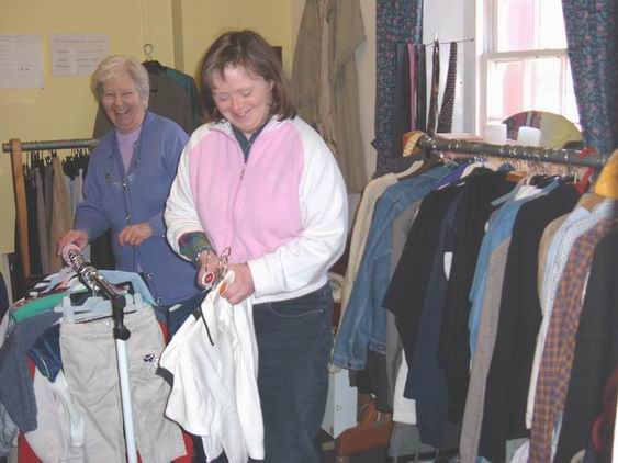 IDEA member working in the shop