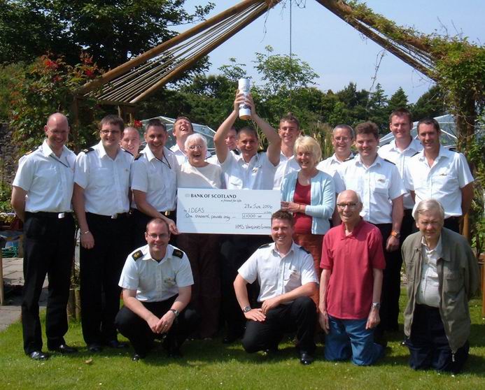 Our friends at HMS Vanguard