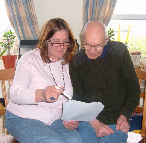 IDEA member and his support worker