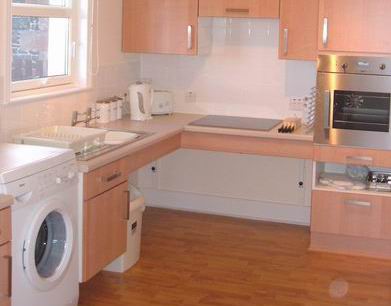interior of kitchen