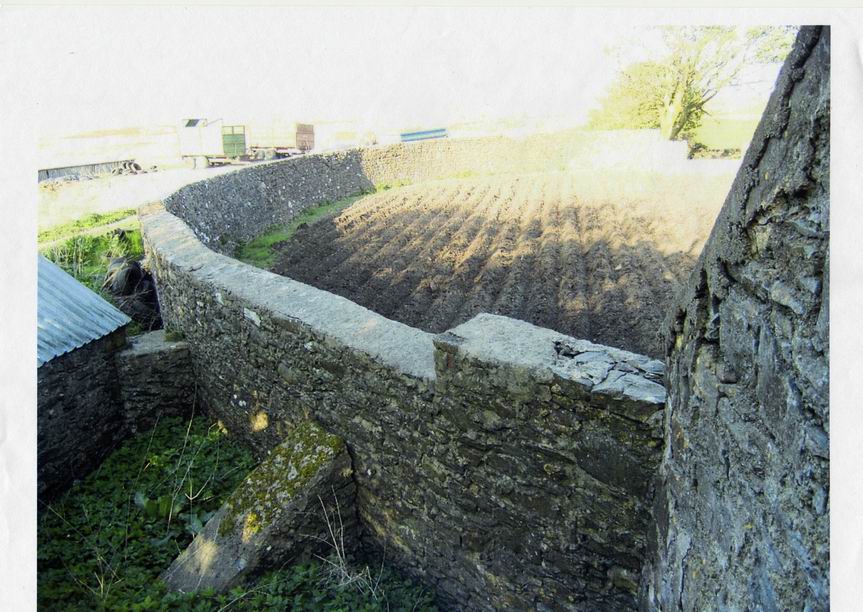 The walled garden at Knocklearach.