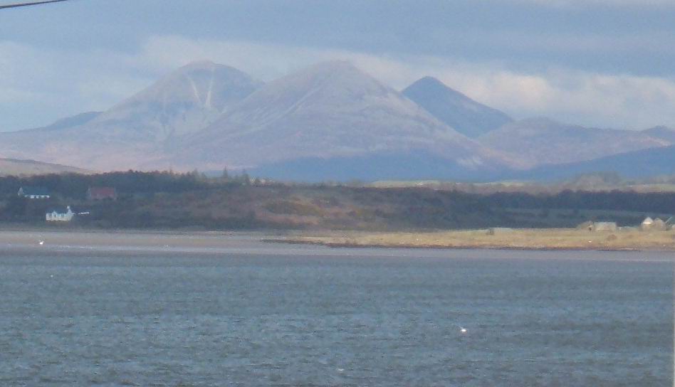 view across Lochindaal from Ceol na Fairge