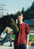 Me and Goodwin (I used to talk to him for hours when out riding)