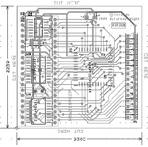 HD63x90ECP Buffered Circuit Board