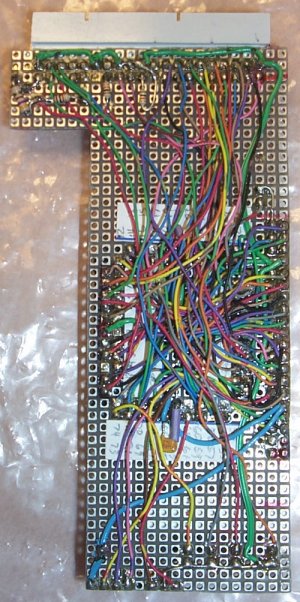 Back side of this hand-wired board.