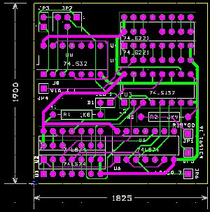 Hi Density WD1793 addon Board
