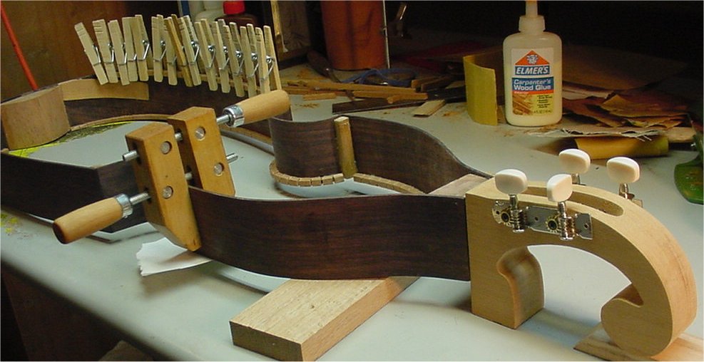 Lining and last side joint going in.