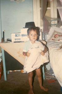 My picture when I was a child in Malang 1987