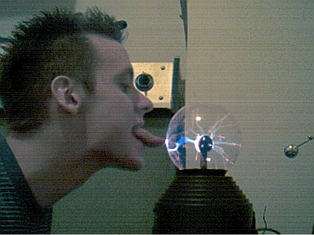yes, that really is his tongue...all of it