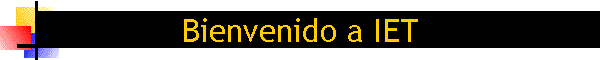 Bienvenido a IET