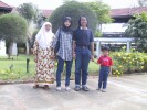 Wan Teh, Mama, Papa and me