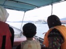 Finally we're on our way.  That's the Kuah ferry jetty on tha right.