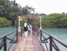 Sign says "Selamat Datang ke Pulau Sing".