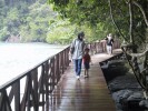 Pulau Singa Besar.  Boardwalk was still ok but the animal sanctuary was in a state of disrepair.  