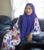 My mom in her baju raya