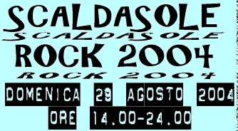 SCALDASOLE ROCK! FANTASTICO !