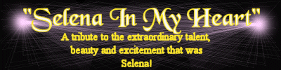 Come and see my tribute to the extraordinary talent and excitement that was Selena!