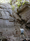 Quite a climb, and certainly something out of the ordinary.