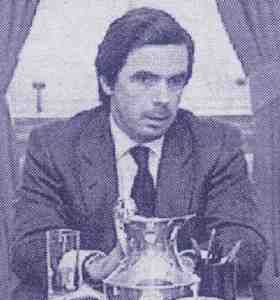 Sr. Aznar, Presidente del Gobierno del PP
