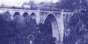 Puente del tren sobre "San Xo�n da Coba"