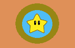 The Kingdom flag flies high atop either side of Prince Iggy's castle gates, overlooking the small town of Star Town!