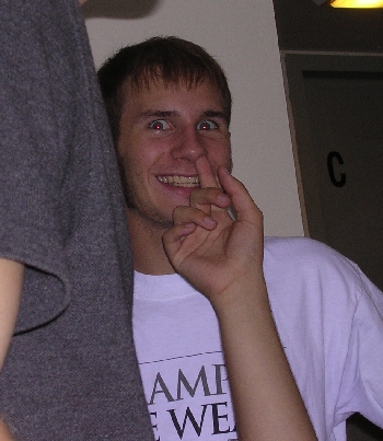 That's not Dave's finger.