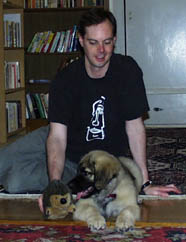 with Ian and hedgehog