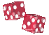 2 red dice