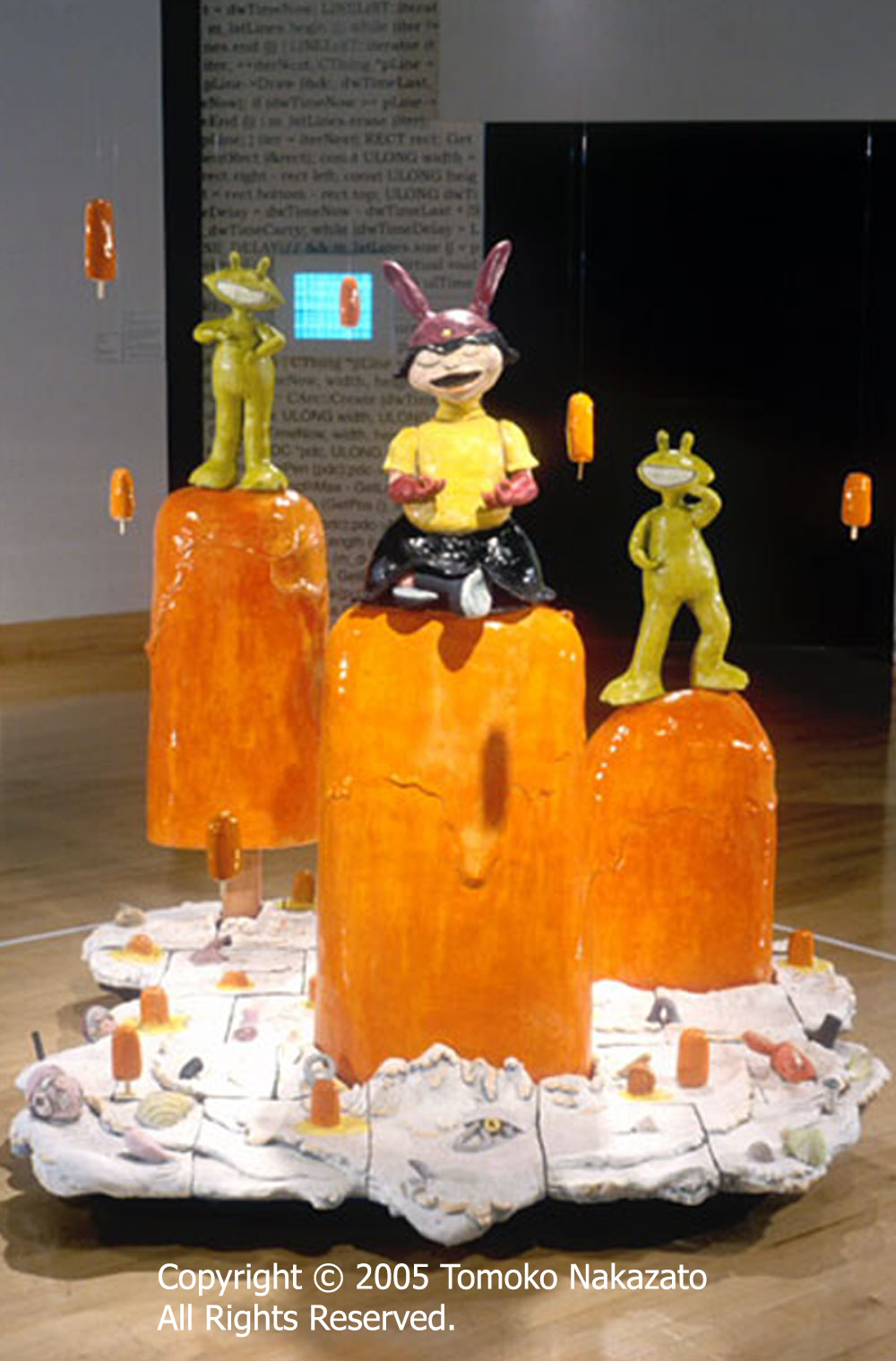 To&nbsp; my sculptures from Chicken Lady Series