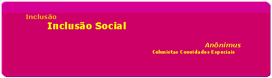 Ret�ngulo de cantos arredondados:           Testemunhos
              Ex-Pentecostais     
                                                  Mande e-mail com seu testemunho

                                                                           An�nimus   
                                                                                   Colunistas Convidados Especiais  


