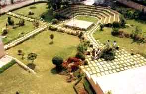 The EXCEL Gardens and Amphitheatre at SIESCOMS