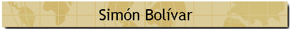 Sim�n Bol�var