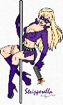 A character, i colored this on the computer. yuk, oh well